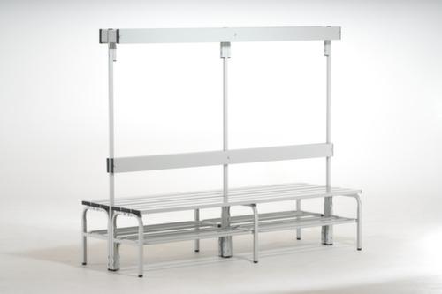 Sypro Banc vestiaire avec lames en aluminium