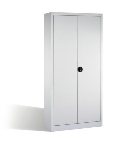 C+P Armoire universelle Eco gris clair avec 4 étagères, largeur 940 mm