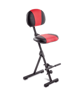 Stehhilfe mit Fußstütze für ergonomisches Arbeiten im Stehen