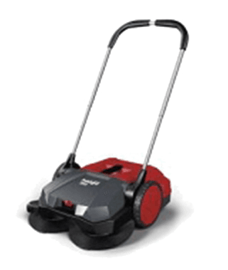 Handkehrmaschine zur Reinigung von Lager- und Betriebsflächen